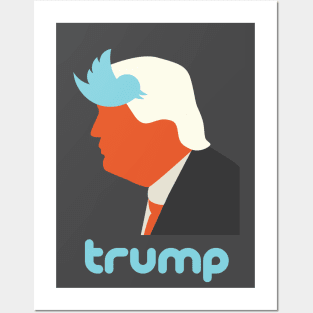 Trump's hair Posters and Art